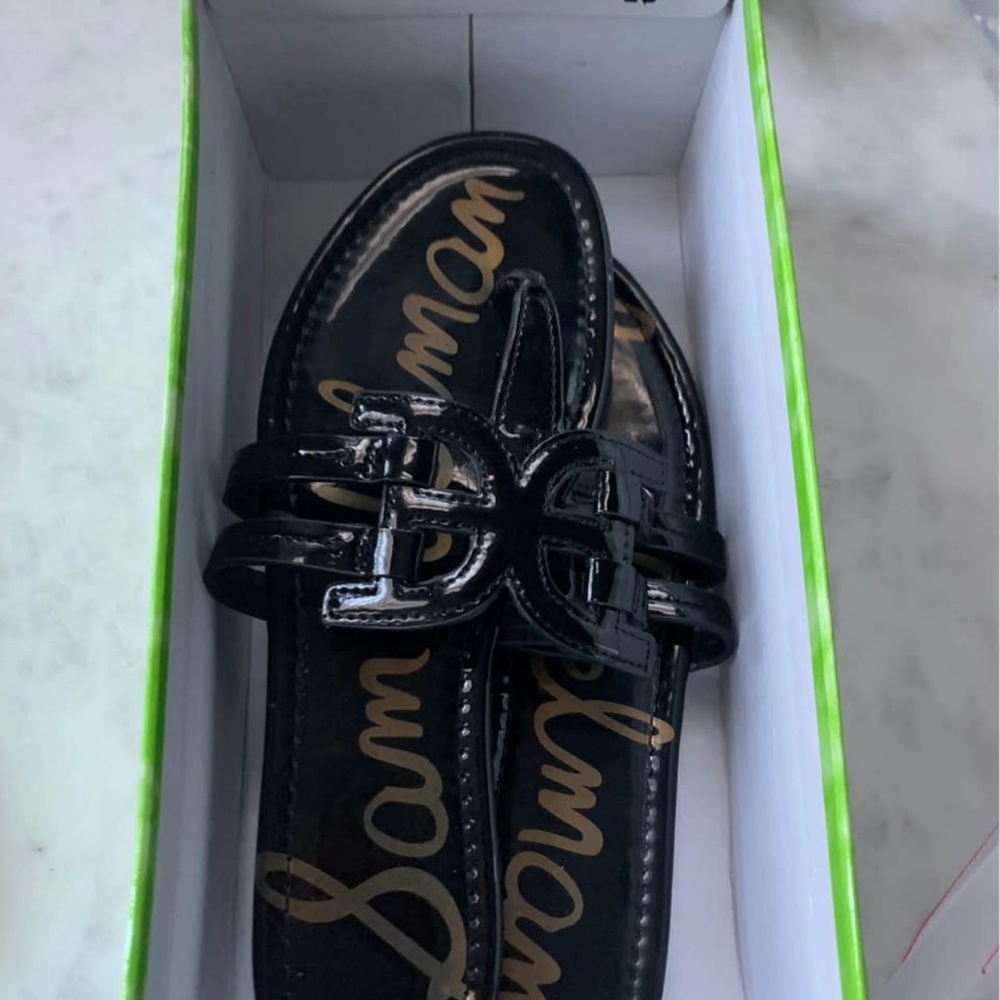 Sam Edelman Black Strappy Sandals